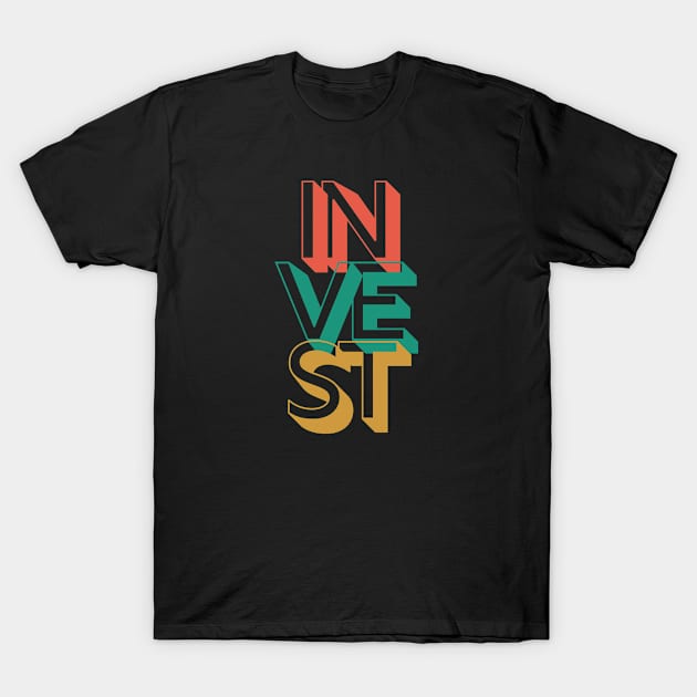 Retro Invest T-Shirt by Rev Store